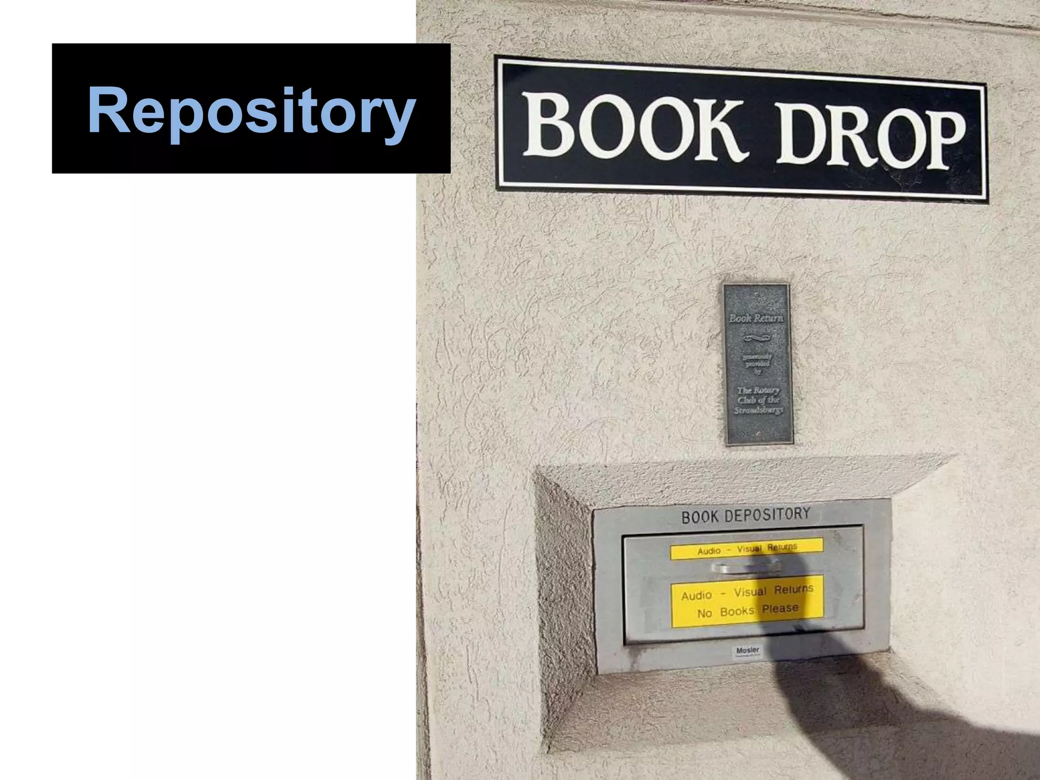 Repository
 