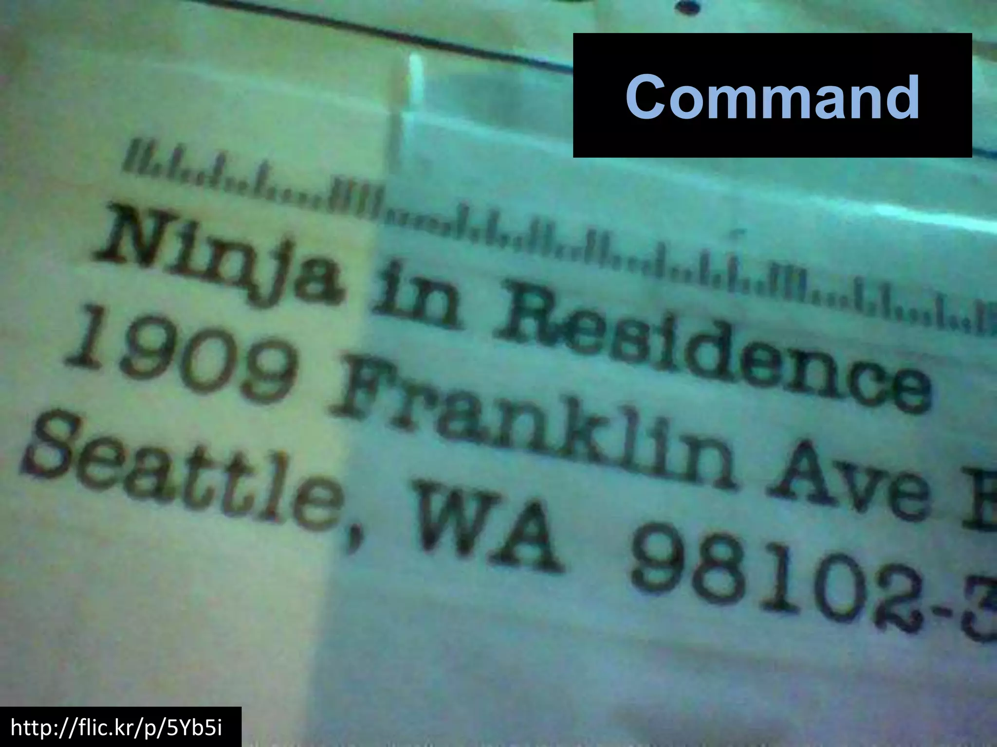 Command




http://flic.kr/p/5Yb5i
 