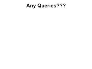 Any Queries???
 