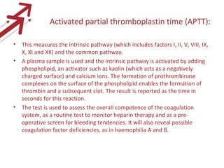 Common bleeding and clotting disorders | PPT