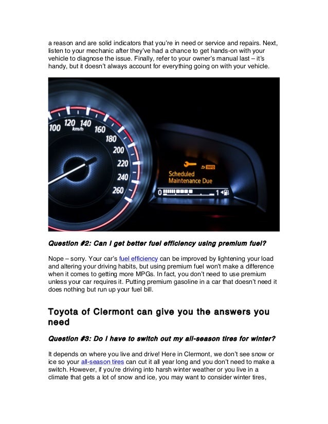 Common car care questions answered