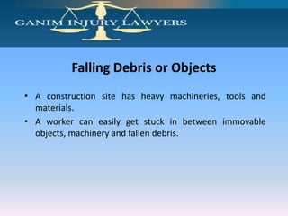 Common Causes of Construction Site Accidents | PPTX