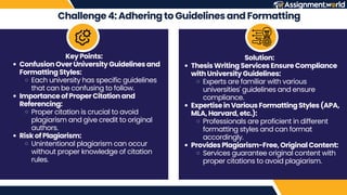 Common Challenges Faced by Students and How Thesis Writing Services in ...