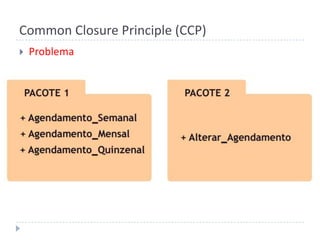 Common Closure Principle (CCP)Problema