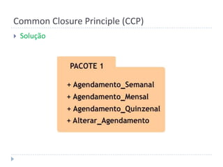 Common Closure Principle (CCP)Solução