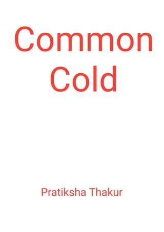 Common Cold / Sardi
