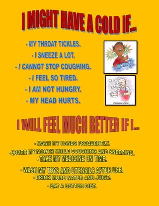 Common cold poster