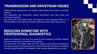 Common Commercial Truck Problems and How Diagnostics Fix Them | PDF