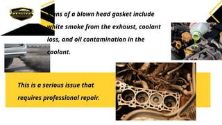 Common Coolant Leak Issues in Volvo XC90 Causes and Solutions PPTX