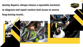 Common Coolant Leak Issues in Volvo XC90 Causes and Solutions PPTX