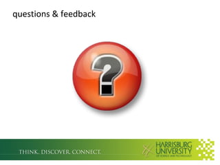 questions & feedback

 