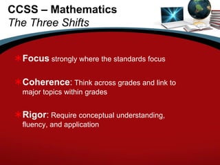Common core and its challenge | PPT | Free download