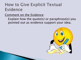 Common Core Citing Textual Evidence.pptx