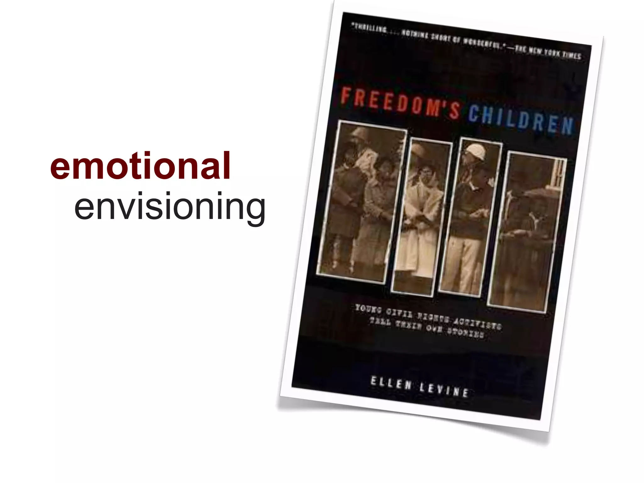 emotional
 envisioning
 