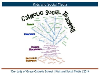 Kids and Social Media

Our Lady of Grace Catholic School | Kids and Social Media | 2014

 