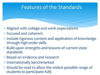 Common core presentation csueb 4 28 12 | PPTX