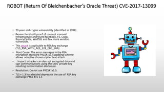 Common crypto attacks and secure implementations | PPT