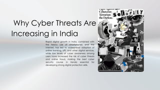 Common Cyber Threats in India & How Professionals Prevent Them | PDF