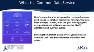 Common Service and Common Data Model by Henry McCallum | PPT