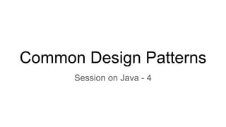 Common Design Patterns.pptx
