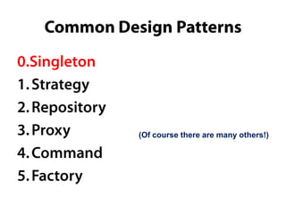 (Of course there are many others!)
 