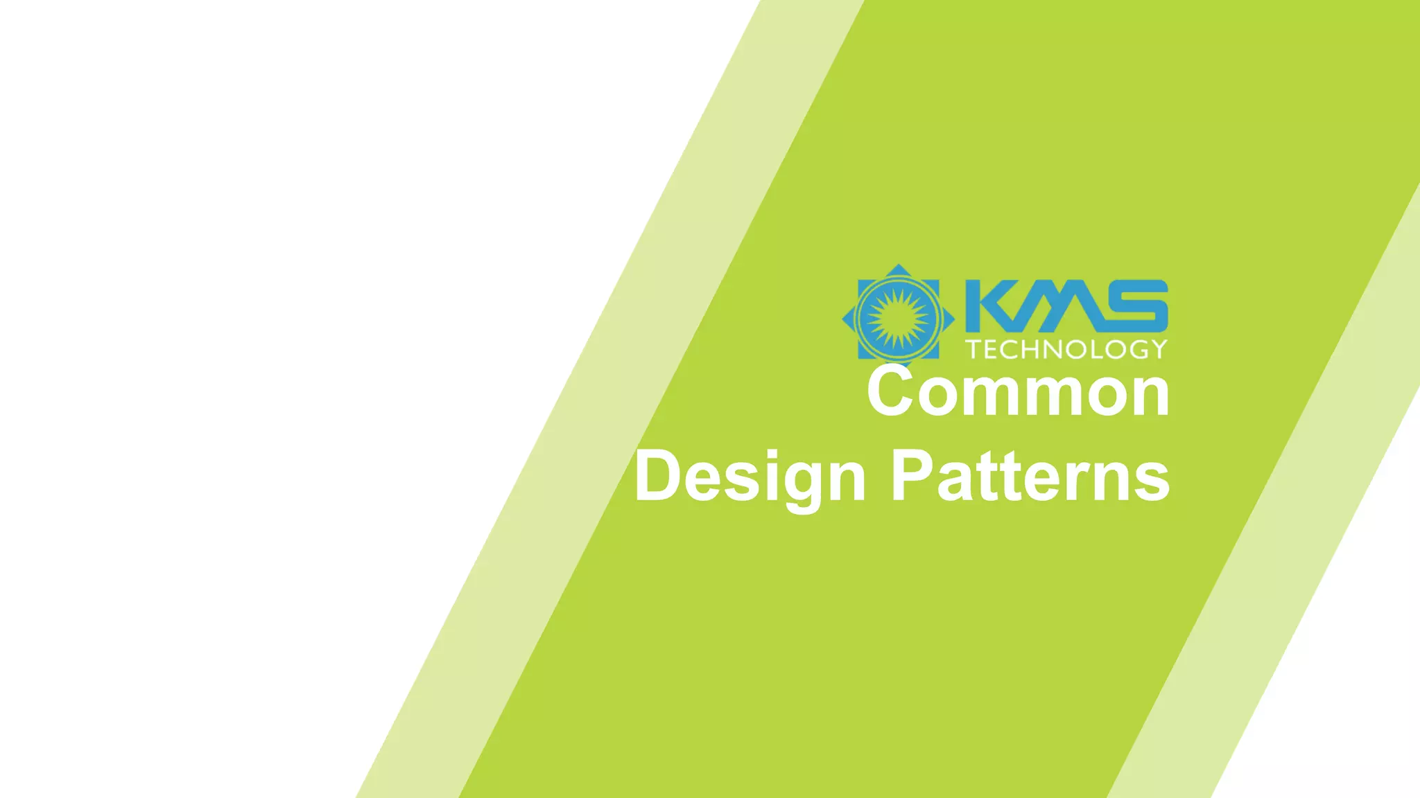 Common Design Patterns 