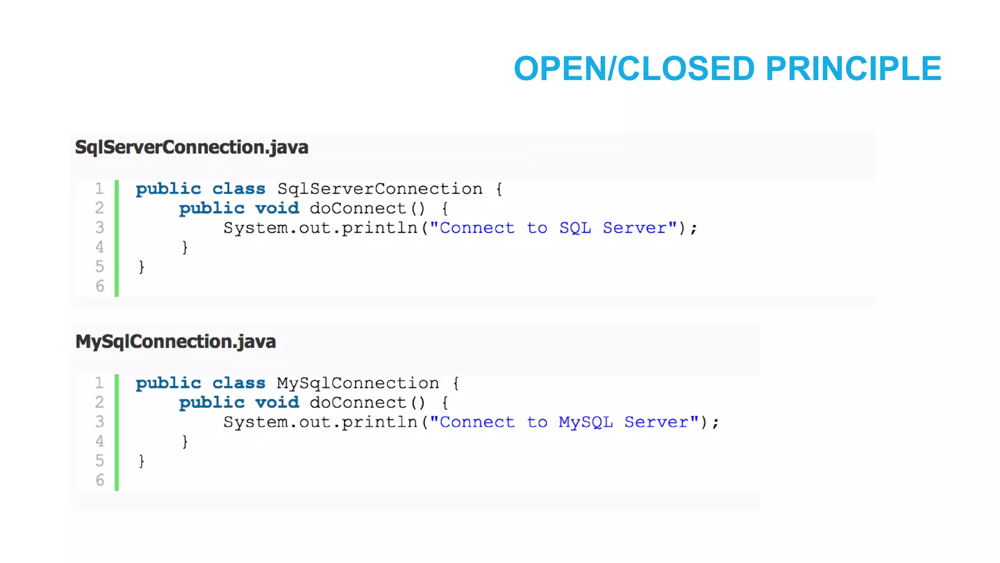 OPEN/CLOSED PRINCIPLE 