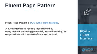 Common design principles and design patterns in automation testing | PDF