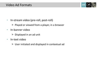 Common Digital Advertising Formats of 2012 | PPTX