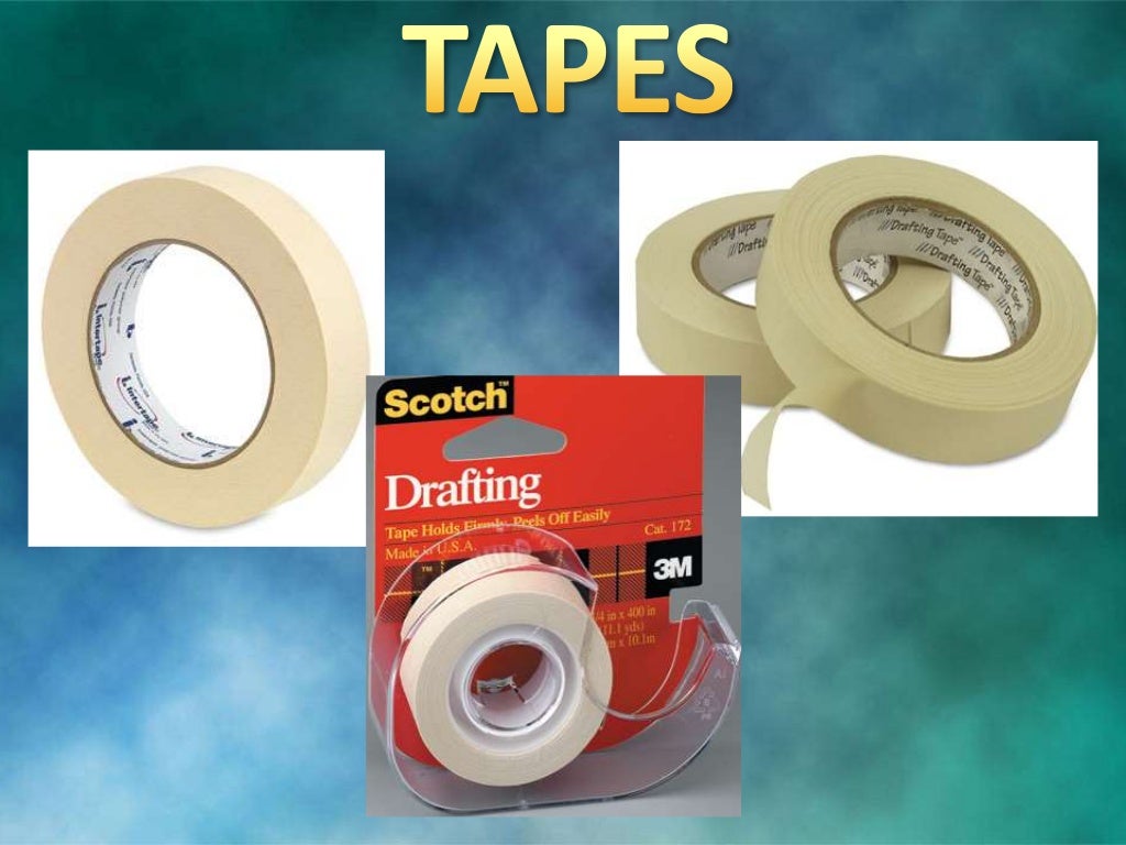 Common drafting tools and materials