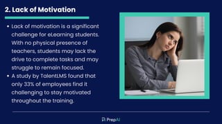 Common eLearning Challenges and Solutions- By PrepAI | PDF