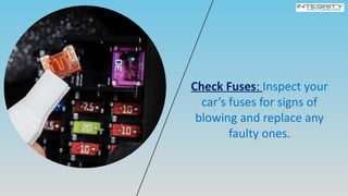 Common Electrical Circuit Problems in Cars Causes and Solutions PPTX