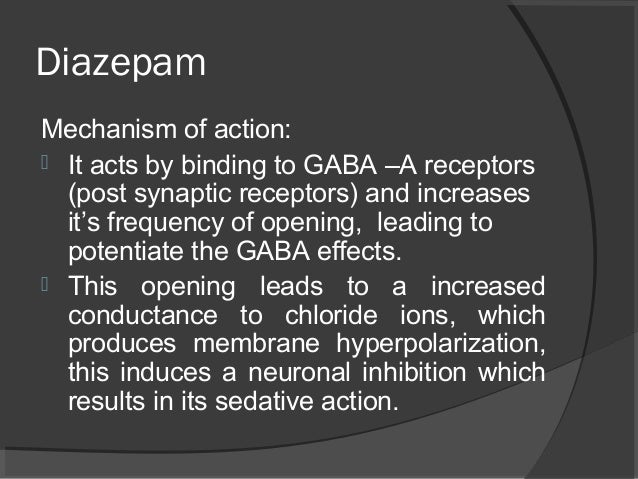 Diazepam Mechanism Of Action Pdf