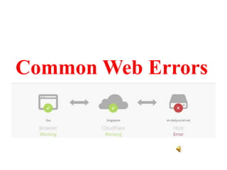 Common errors web.pptx [autosaved] | PPTX