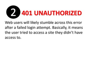 Common errors web.pptx [autosaved] | PPTX