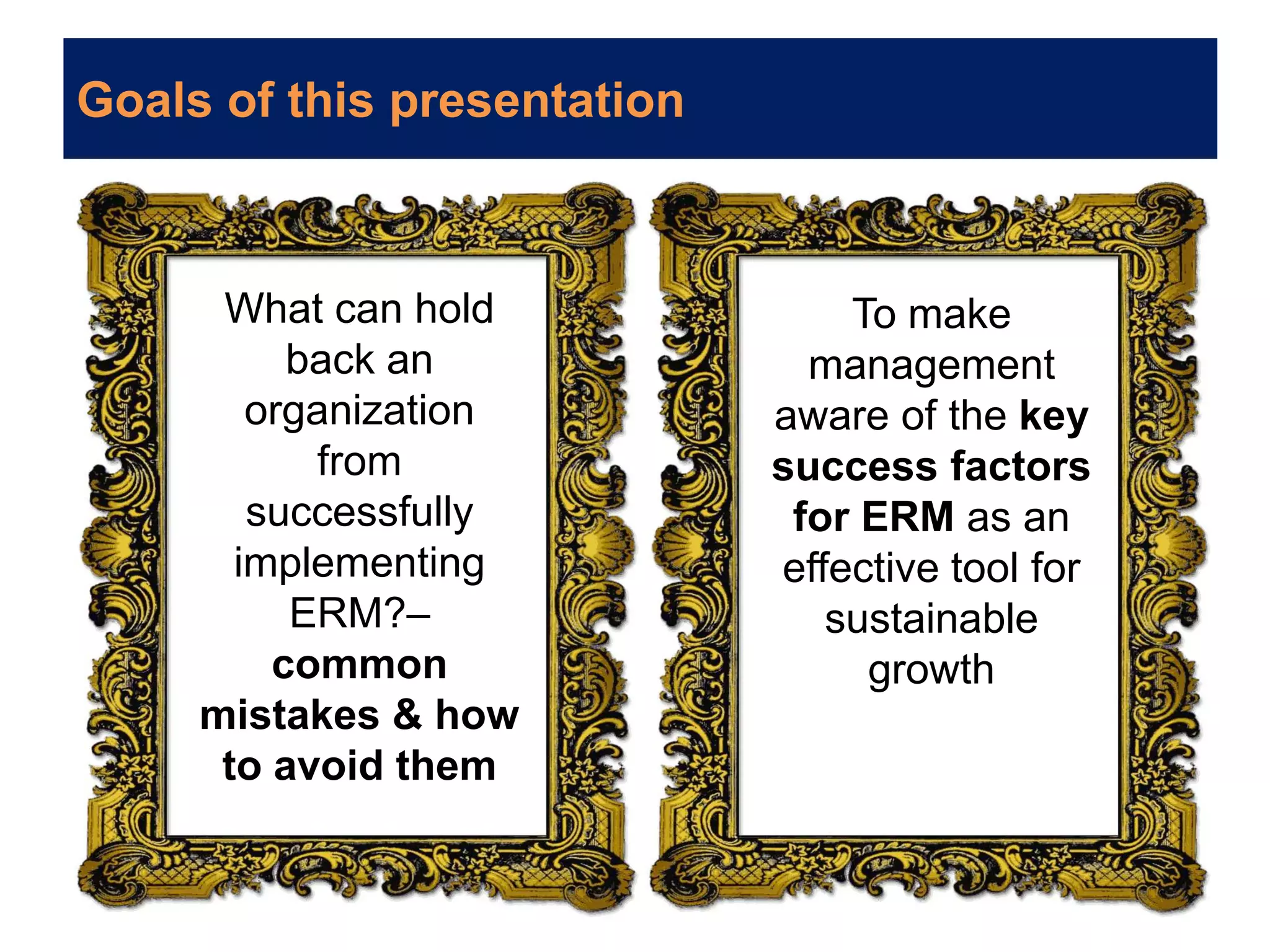 Common failures of risk management | PPTX