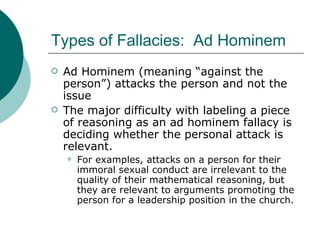 Common Fallacies In Advertising Powerpoint