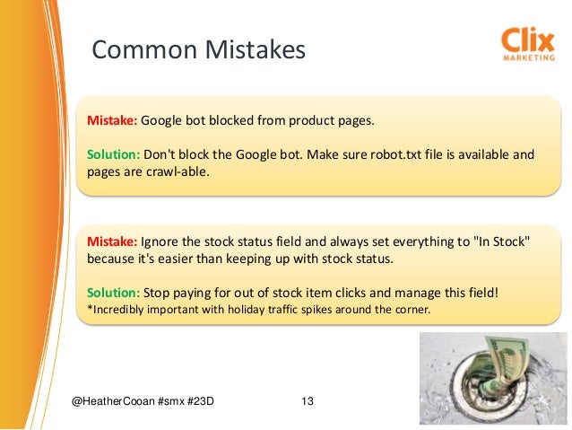 Common Google Shopping Disapproval Problems & Tips fro SMBs by Heathe… slideshare - 웹