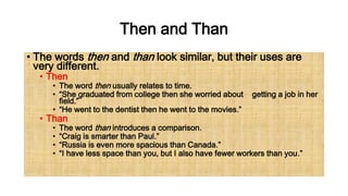 HIS 101 Common grammar mistakes | PPT