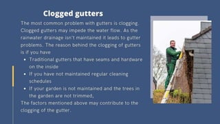 COMMON GUTTER PROBLEMS | PPTX