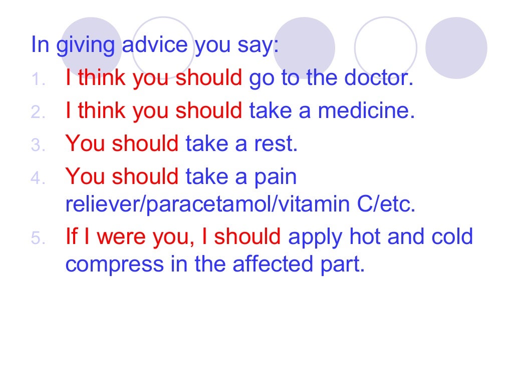 Common Health Complaints ESL