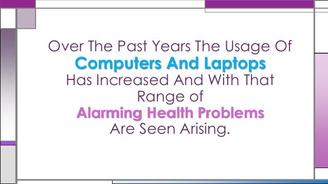 Common Health Issues Experienced by Prolonged Computer User