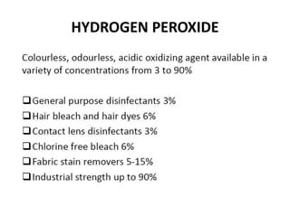 HYDROGEN PEROXIDE
 