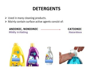 DETERGENTS
 