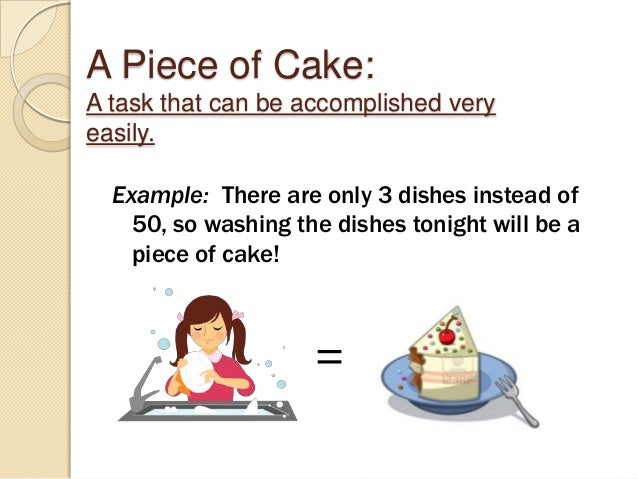 what does the phrase piece of cake mean what does the phrase piece of cake mean