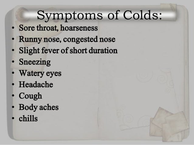 Headache Sore Throat Diarrhea Cough Hoarseness Cough ...