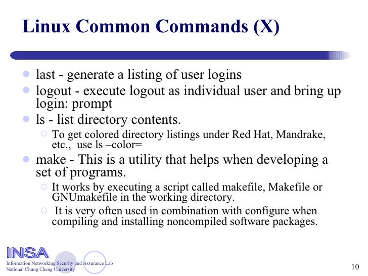 Linux Commands