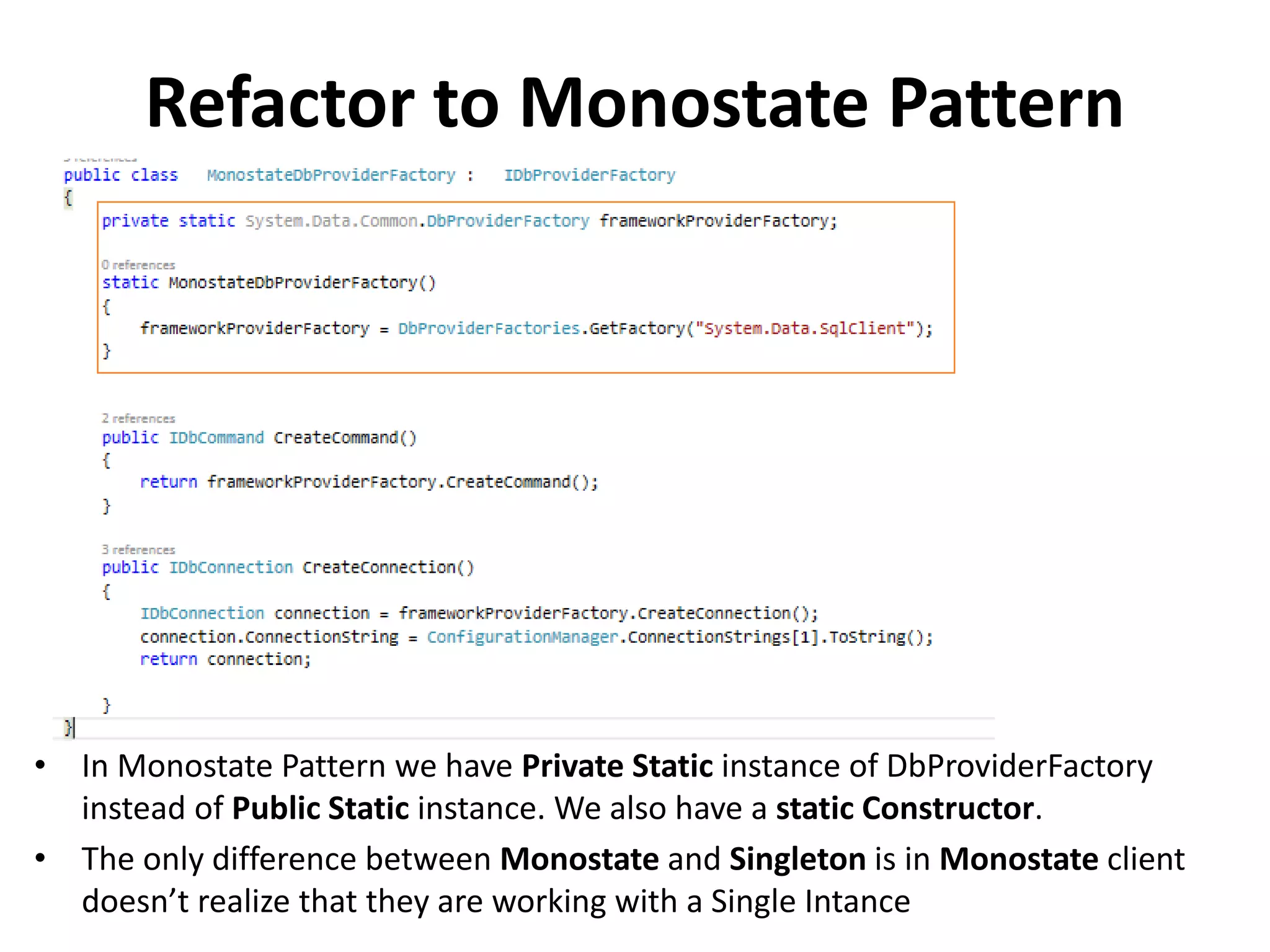 Commonly used design patterns | PPT