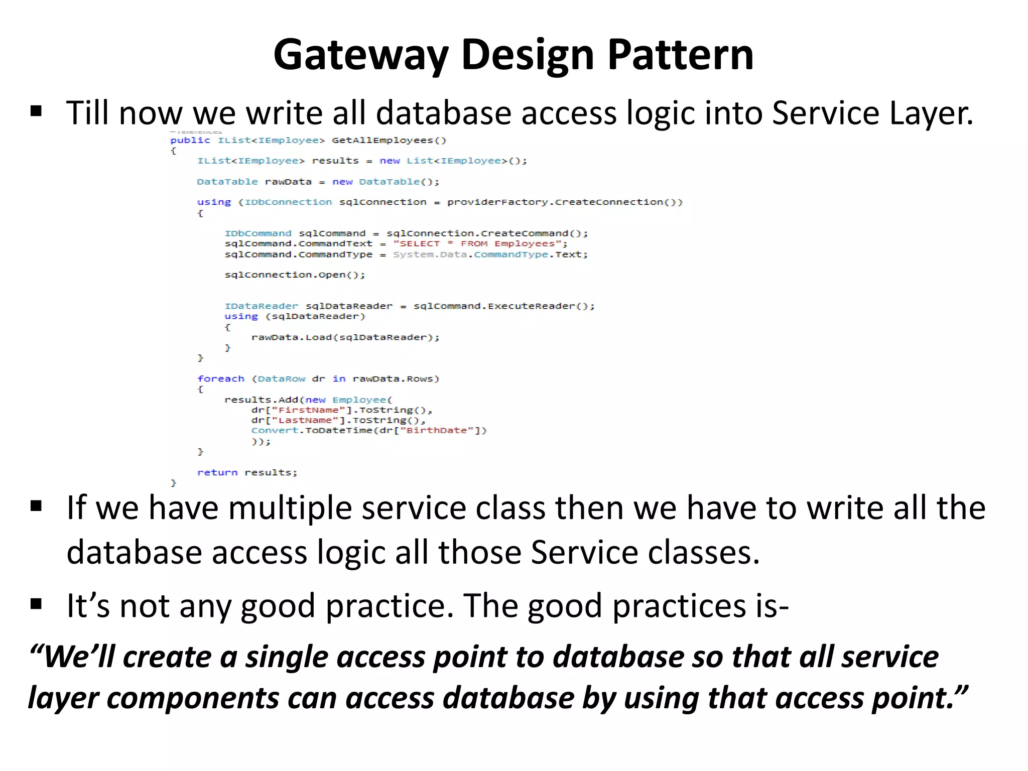 Commonly used design patterns | PPT