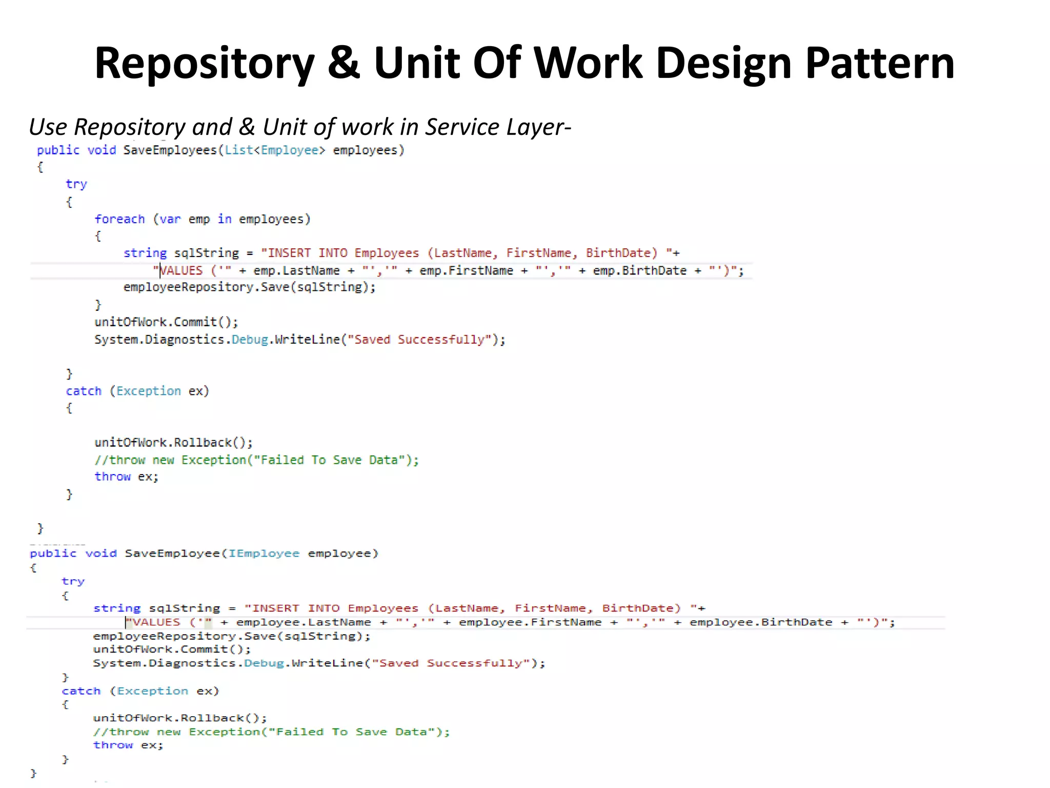 Commonly used design patterns | PPT